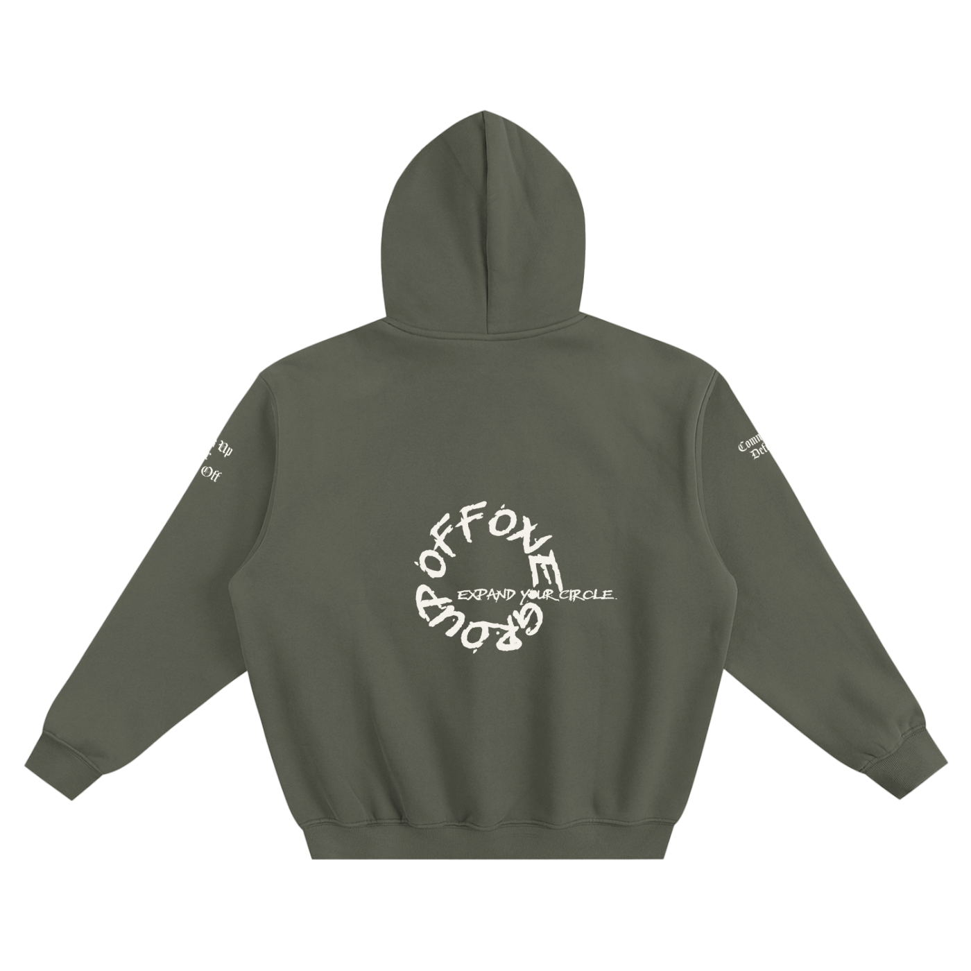 Hands Off Boxy Hoodie