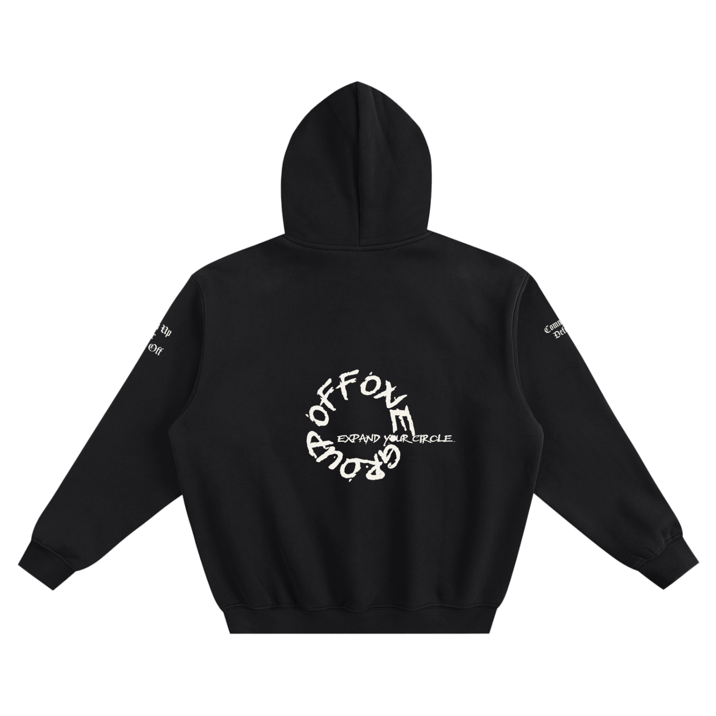 Hands Off Boxy Hoodie